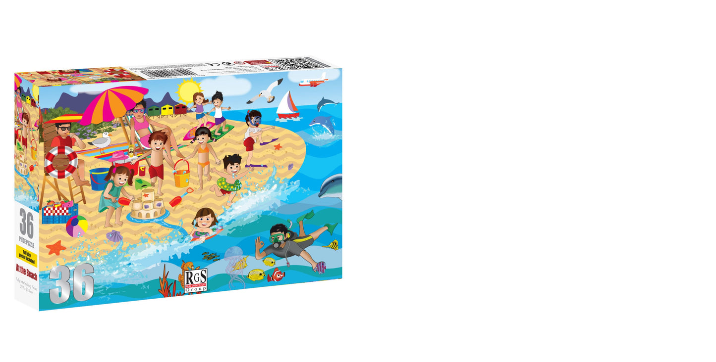 At the Beach 36Pcs