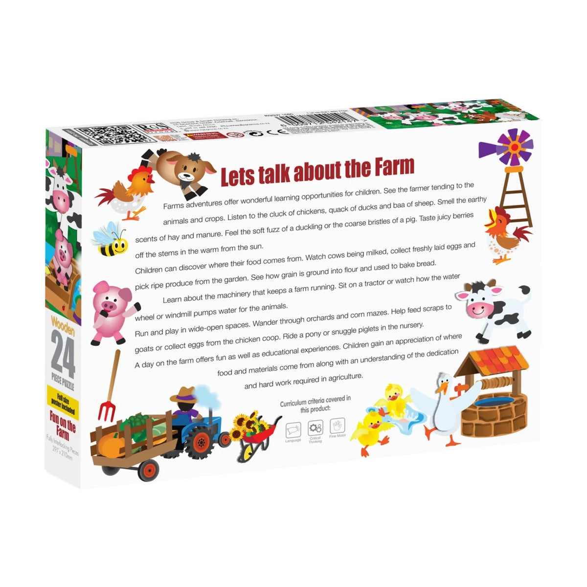 Fun on The Farm 24Pcs