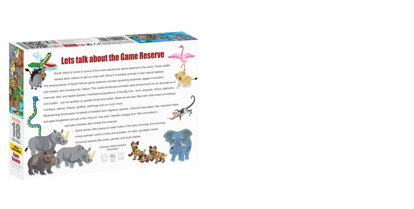 Game Reserve 18Pcs