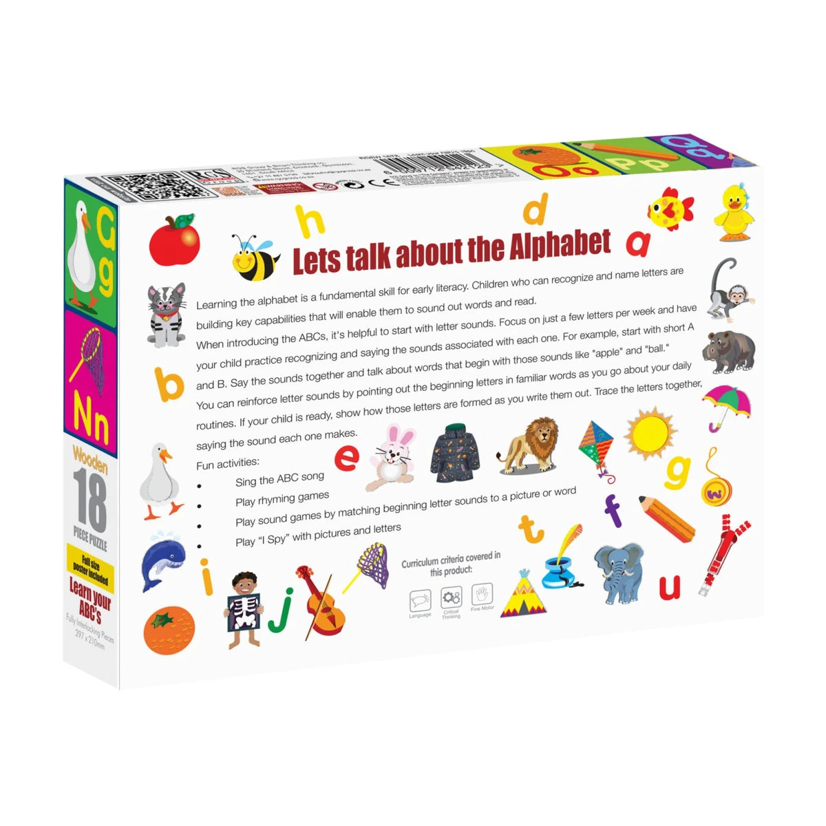 Learn Your ABC's 18Pcs