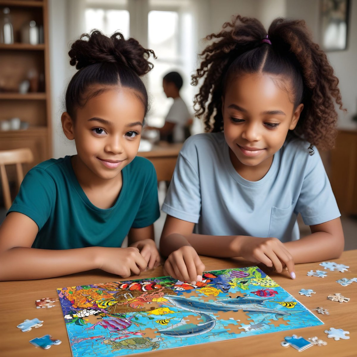 Under the Sea Wooden Puzzle 50PCS