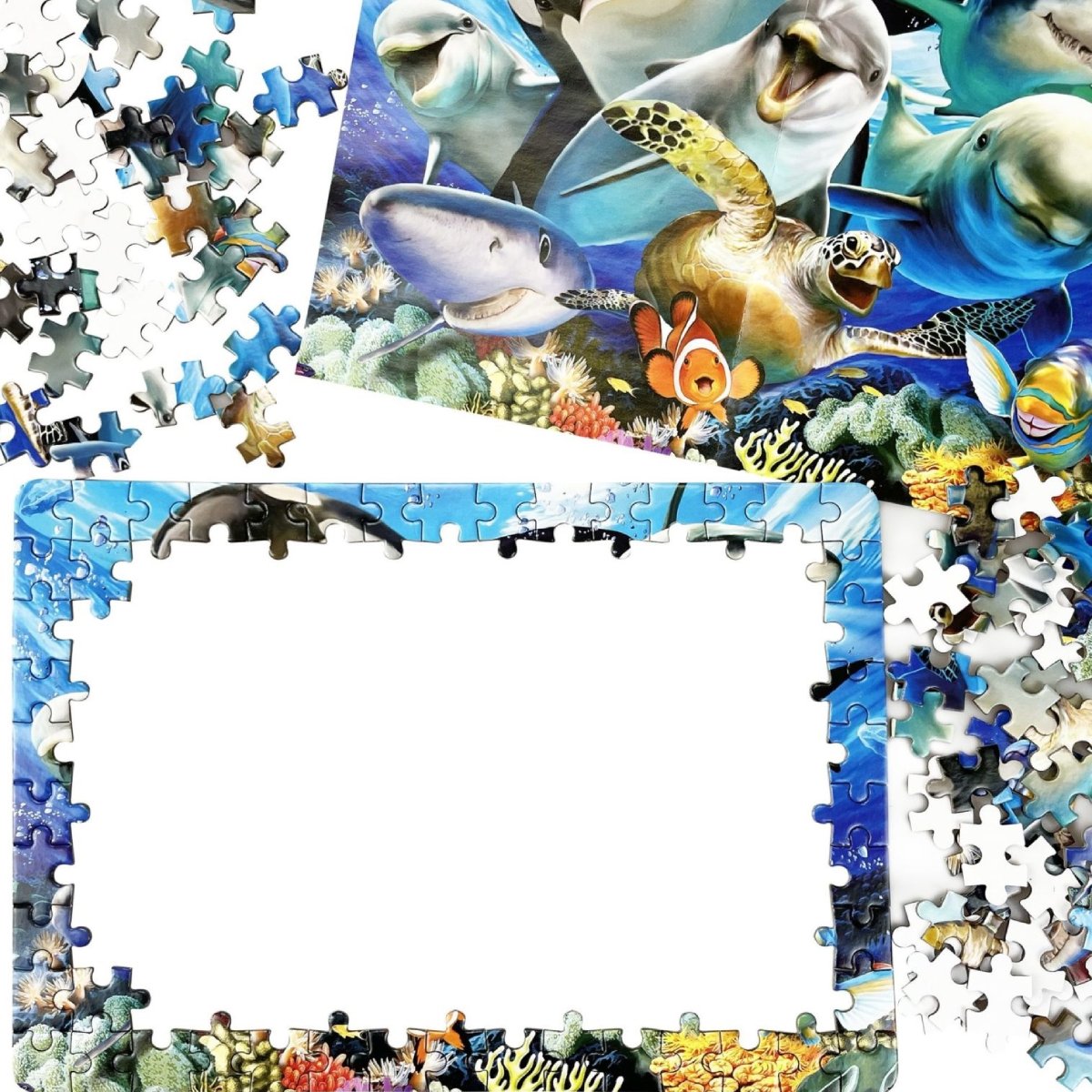 Underwater Selfie Board Puzzle 150Pcs