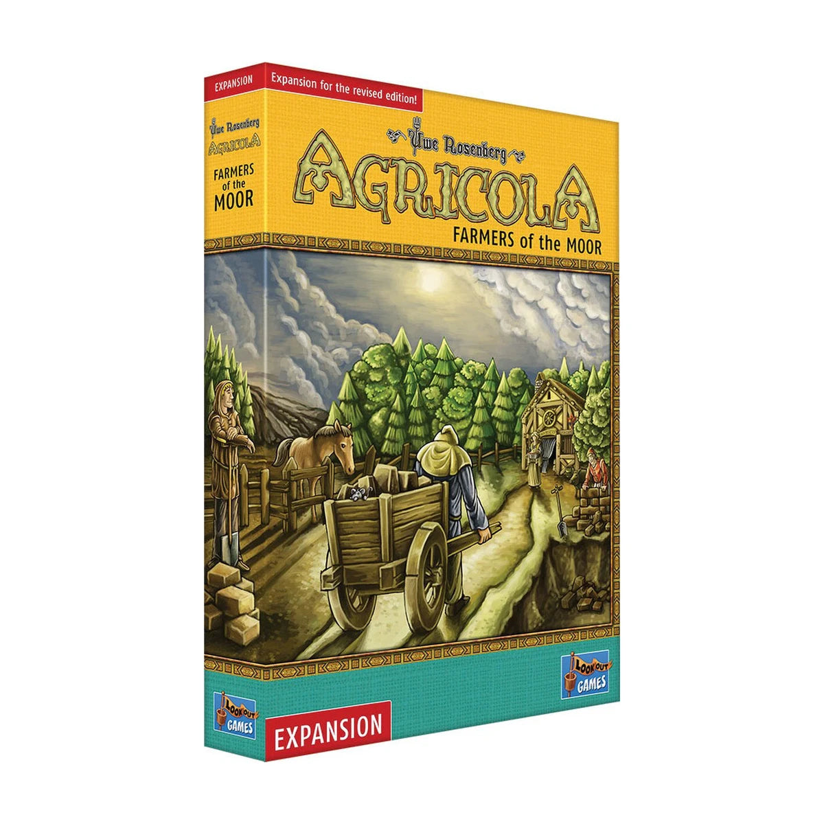 Agricola Farmers of the Moor Revised Edition board game expansion box