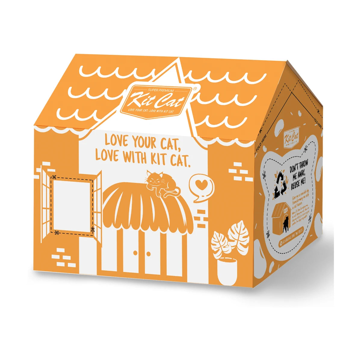 Kit Cat Soya Clump Original cat litter 6 x 7 L bulk carton