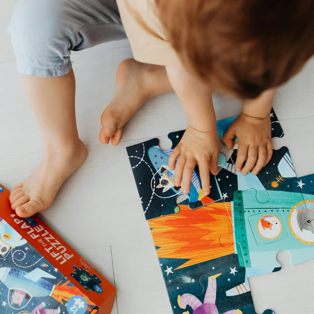 12 - 24 month old putting a puzzle together - Children's Education- Puzzles for children 12- 24 months - Afrishon World