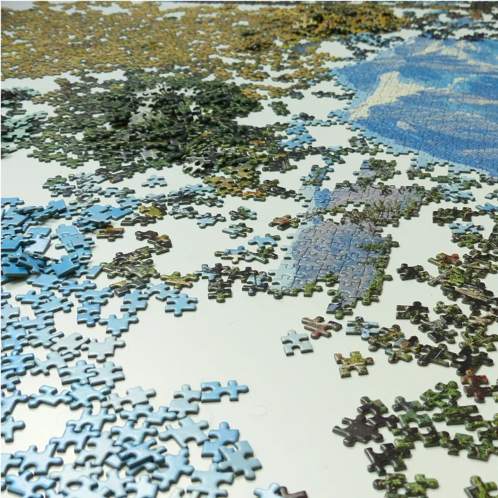 A colorful jigsaw puzzle of the ocean -Puzzles for Adults - Afrishon World