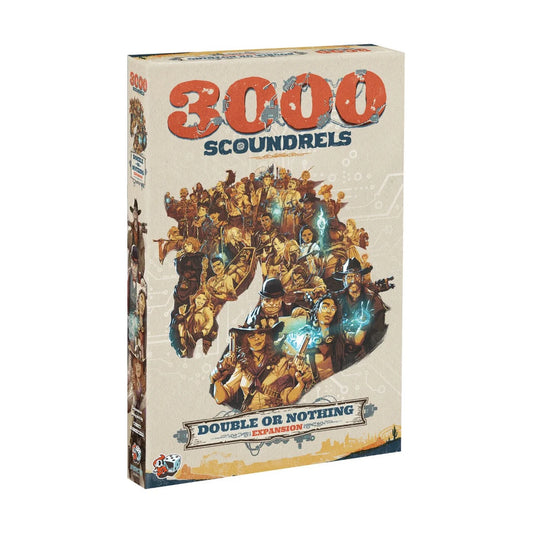 3000 Scoundrels Double or Nothing Expansion board game box