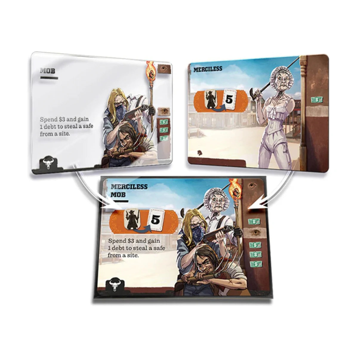 3000 Scoundrels Double or Nothing Expansion job and trait card combinations