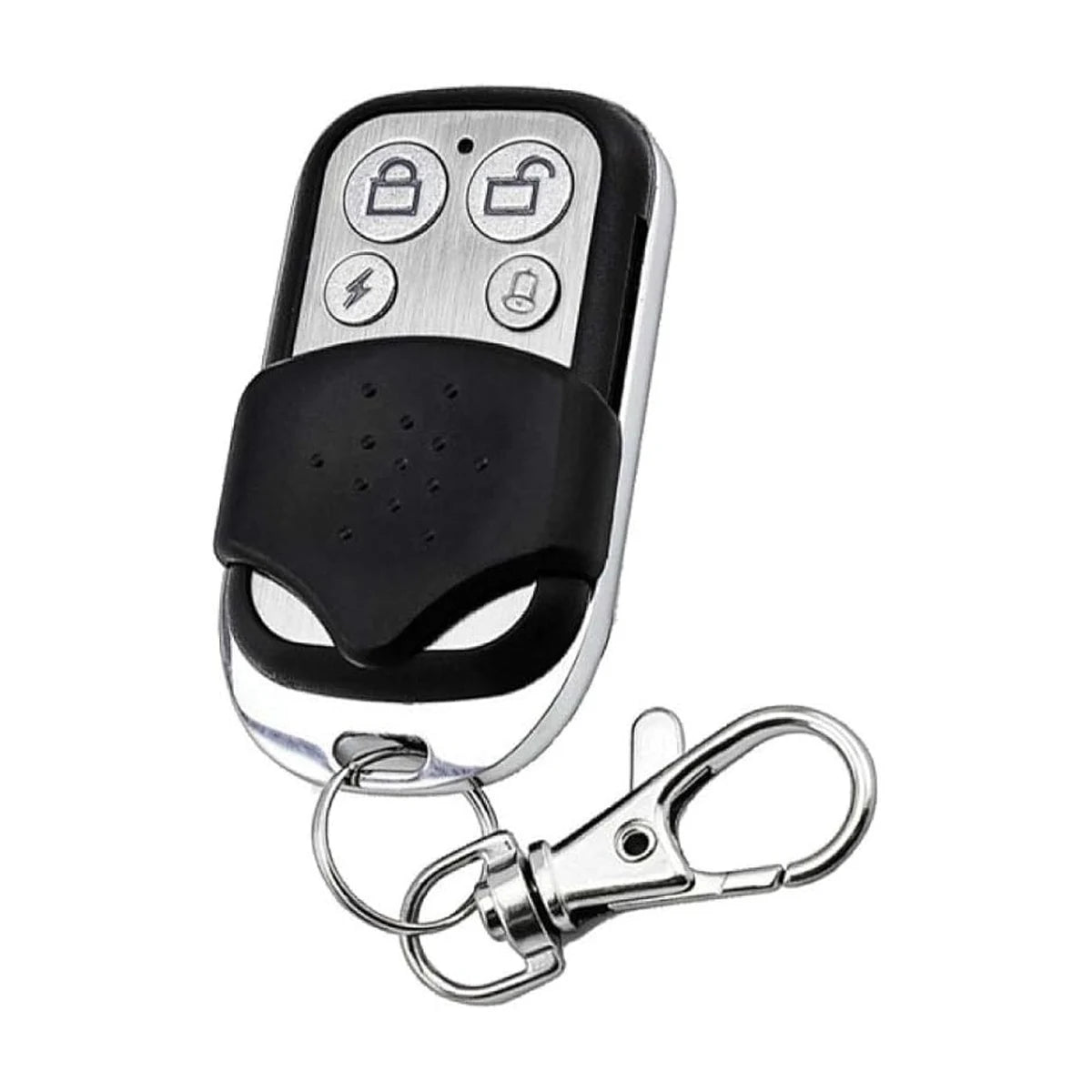 Replacement 433MHz keyfob remote for GT10WC GT10WR alarm system front view with buttons