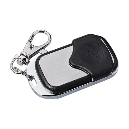 433MHz alarm remote keyfob angled view showing metal keyring clip compatible with GT10WC GT10WR