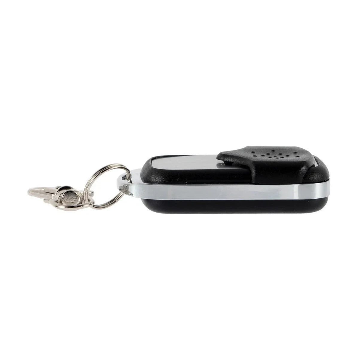 Side profile of 433MHz alarm remote keyfob showing slim design for GT10WC GT10WR