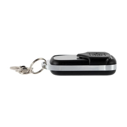 Side profile of 433MHz alarm remote keyfob showing slim design for GT10WC GT10WR