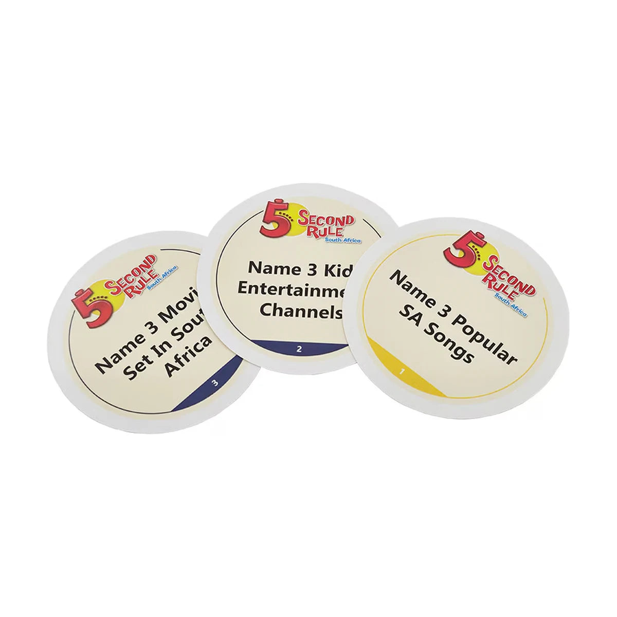 5 Second Rule South Africa Entertainment sample question cards