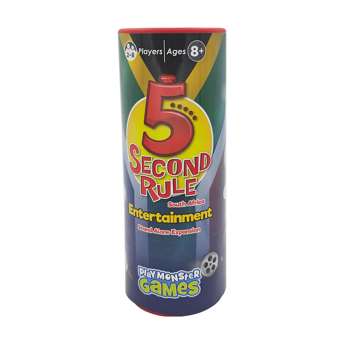 5 Second Rule South Africa Entertainment Travel Edition tube packaging