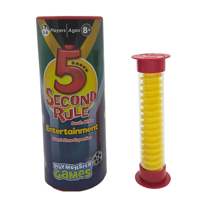 5 Second Rule South Africa Entertainment Travel Edition tube and spiral timer