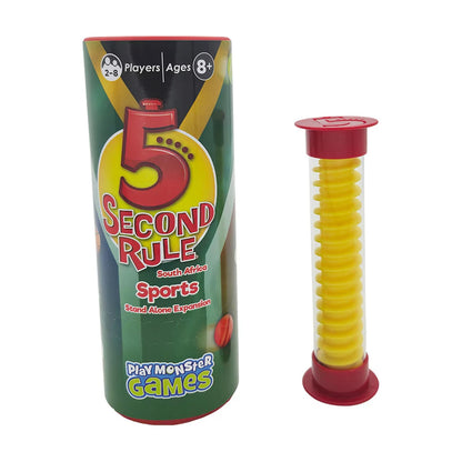 5 Second Rule South Africa Sport Travel Edition with spiral timer