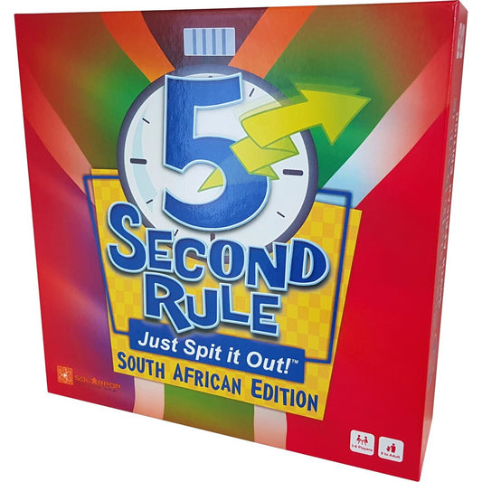 5 Second Rule South Africa party game box front