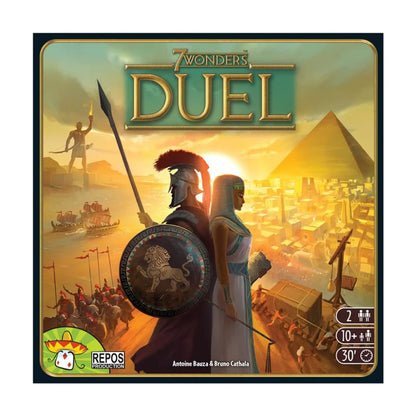 7 Wonders Duel two-player strategy board game front box