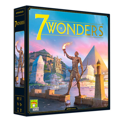 7 Wonders New Edition board game box front