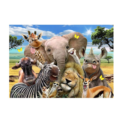 African Selfie Board Puzzle 150Pcs