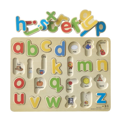 English Alphabet Lower Case Tray 26 Pcs
