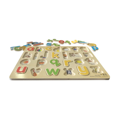 English Alphabet Lower Case Tray 26 Pcs