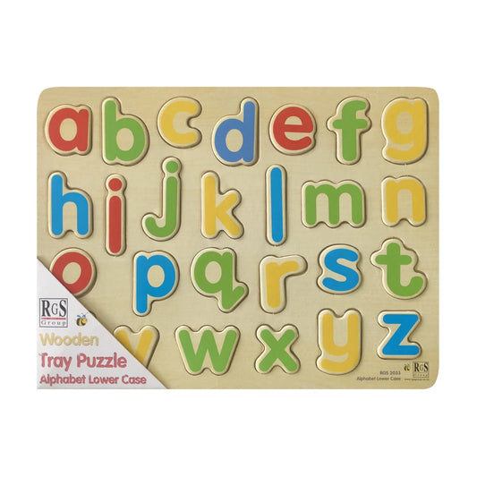 English Alphabet Lower Case Tray 26 Pcs