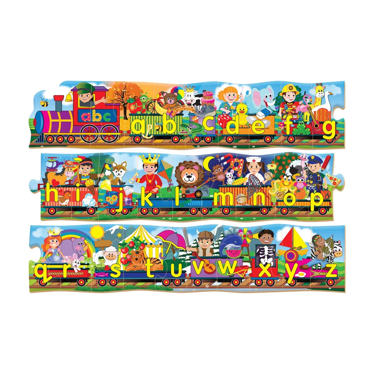 Alphabet Train Floor Puzzle
