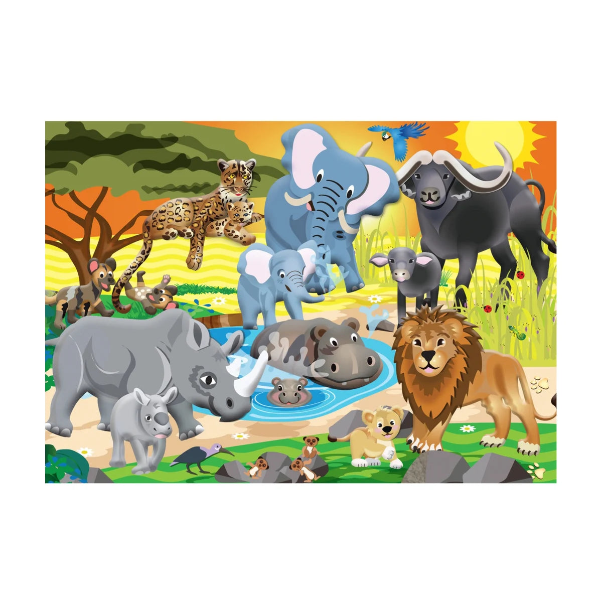 Baby Five Puzzle 12Pcs