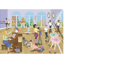 Ballet Wooden Jigsaw Puzzle 48 Pcs