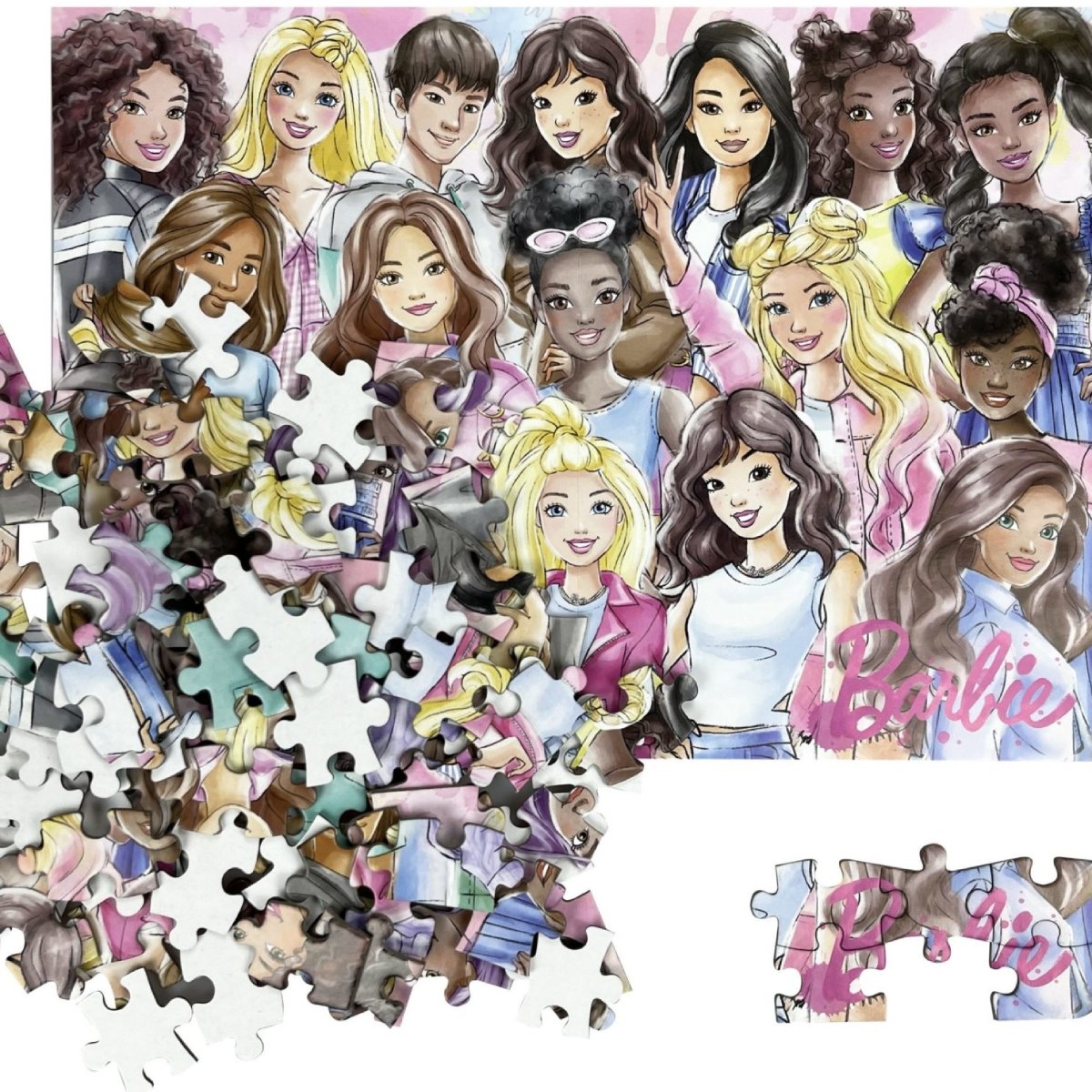 Barbie Collage Puzzle 100Pcs