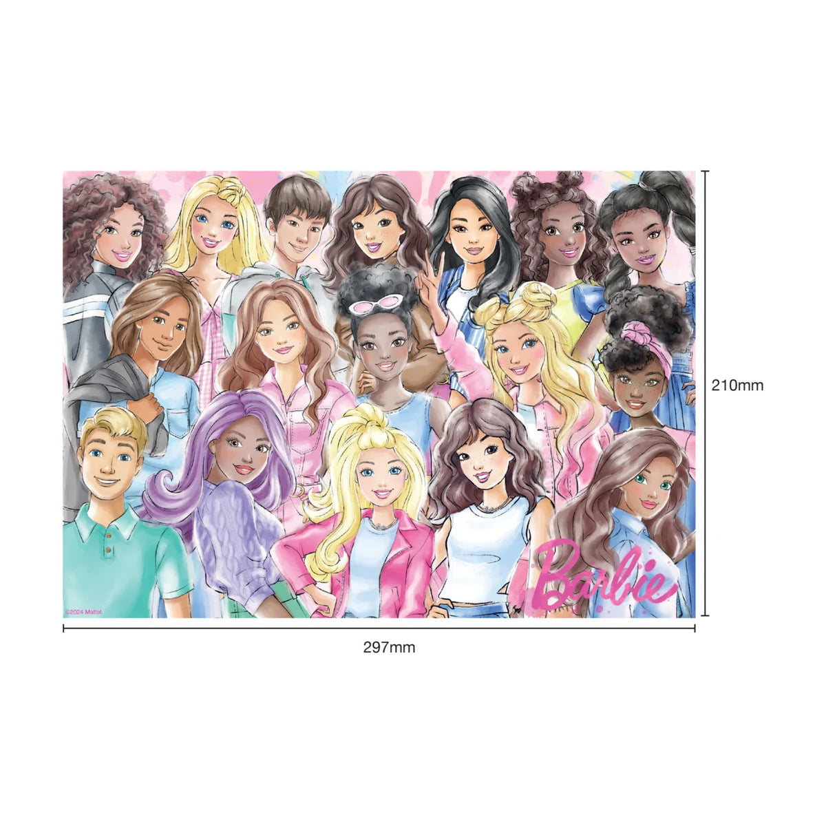 Barbie Collage Puzzle 100Pcs