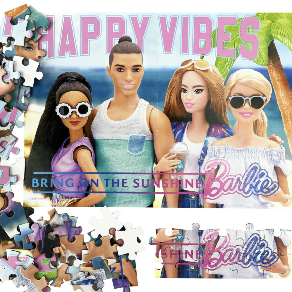 Barbie Happy Vibes Board Puzzle 80Pcs