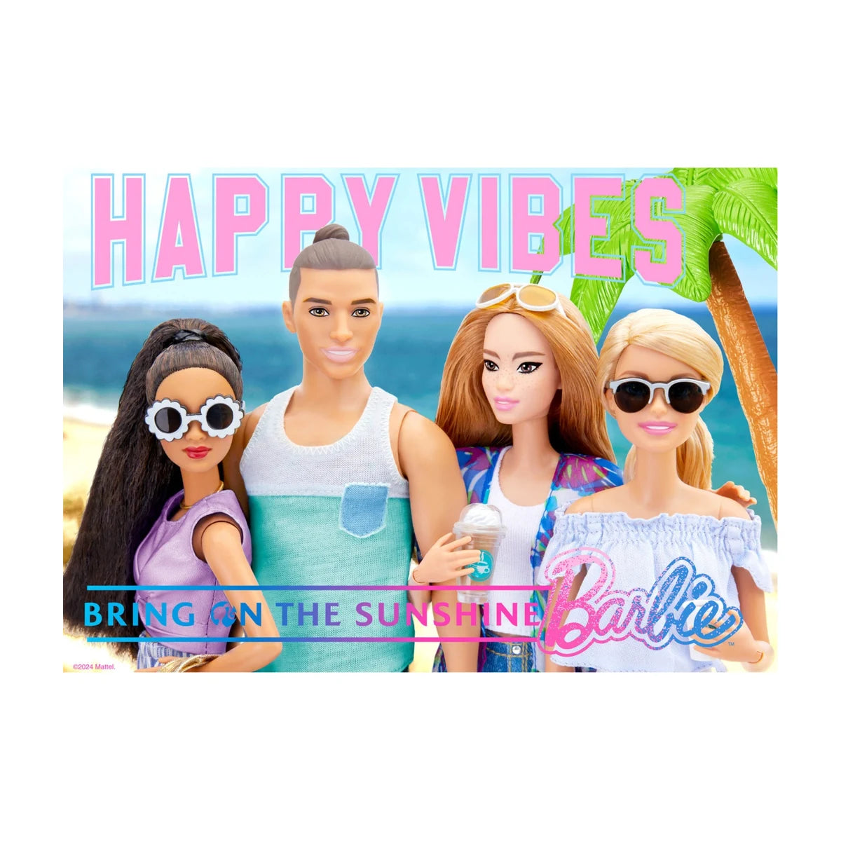 Barbie Happy Vibes Board Puzzle 80Pcs