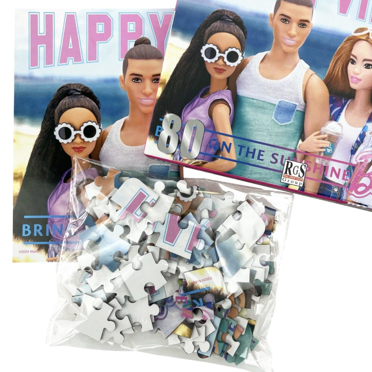 Barbie Happy Vibes Board Puzzle 80Pcs