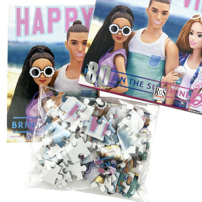 Barbie Happy Vibes Board Puzzle 80Pcs