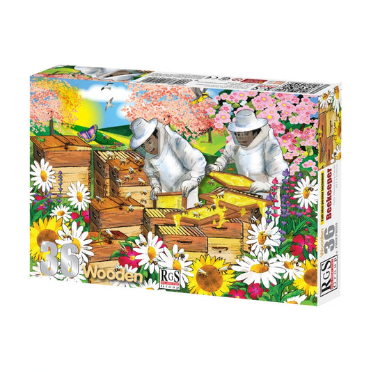 Bee Keeper Wooden Puzzle 36Pcs