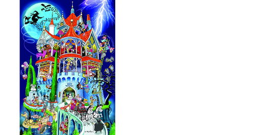 Dracula's Castle Board Puzzle 80Pcs