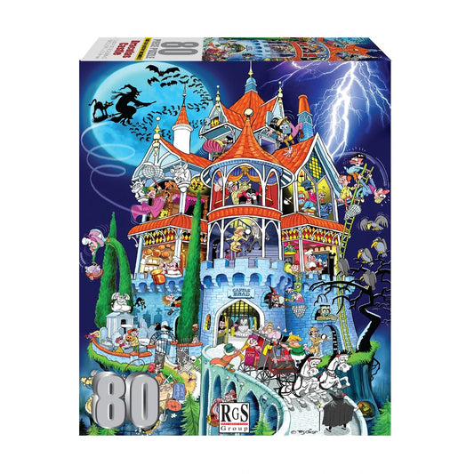 Dracula's Castle Board Puzzle 80Pcs