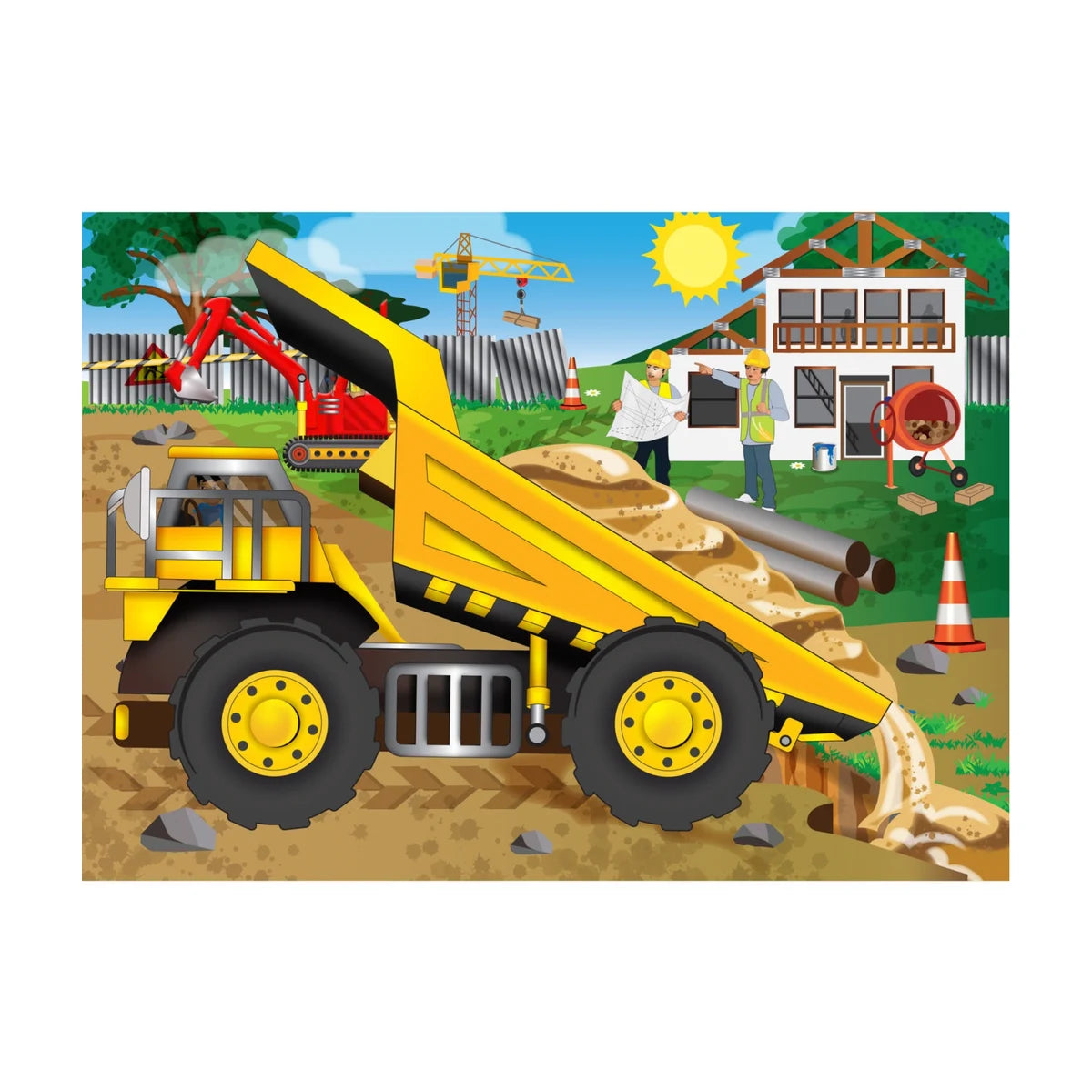 Dump Truck 24Pcs