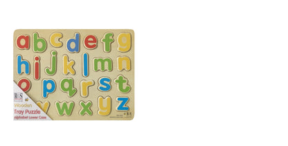 English Alphabet Lower Case Tray 26 Pcs
