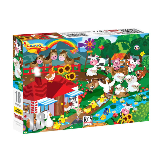 Farm Life Puzzle 18Pcs