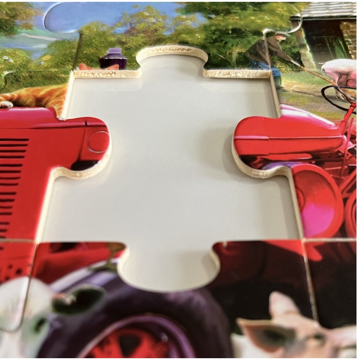 Farmyard Wooden Jigsaw Puzzle 24 Pcs