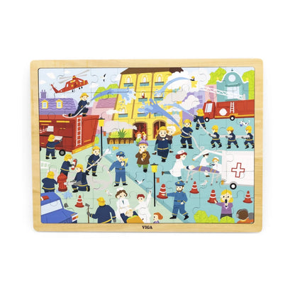 Viga Fire Fighters Puzzle 48Pcs