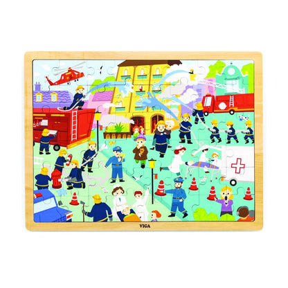 Viga Fire Fighters Puzzle 48Pcs