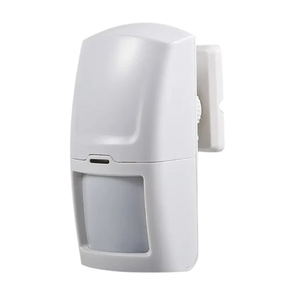 Wireless indoor motion detector (PIR) alarm sensor – side view for mounting