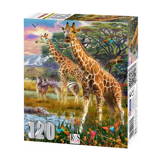Giraffes Puzzle 120Pcs