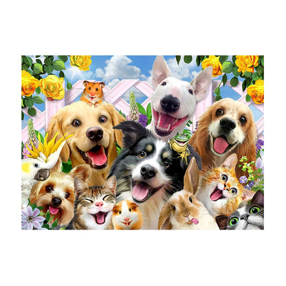 Happy Pets Wooden Jigsaw Puzzle 36Pcs