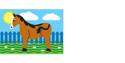 Horse Puzzle 9 Pcs