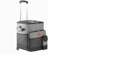 Afrishon Insulated Rolling Cooler Bag 35L